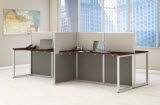 Bush Busines Furniture Easy Office 4 Person Straight Desk Cubicle