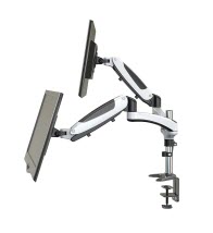 HUANUO Dual Monitor Gas Spring Desk Mount