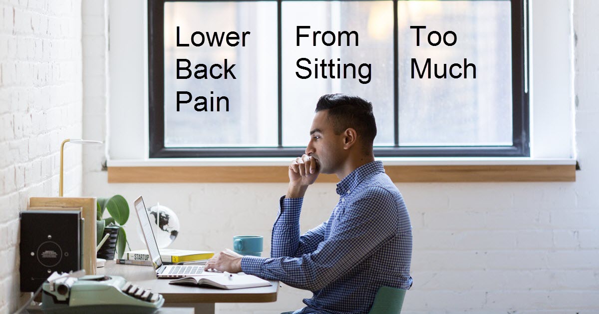 Lower Back Pain From Sitting