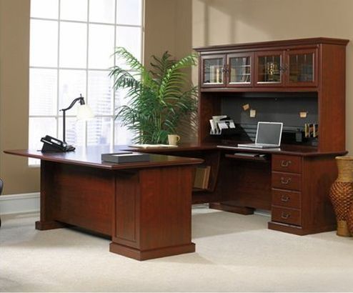 10 Best U Shaped Desks 2020 Trusted, Executive U Shaped Desk With Hutch And Storage Cabinet